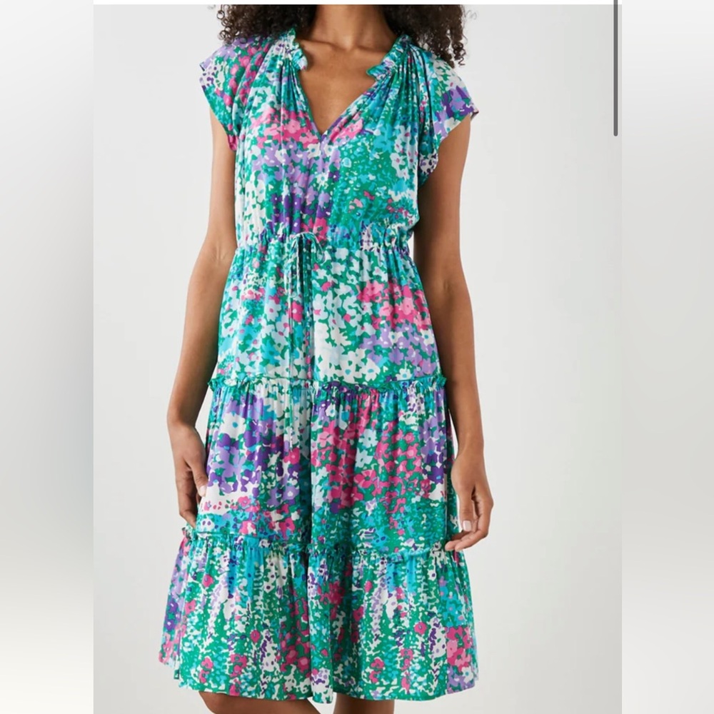 Rails Juni Gardenia Floral Print Dress Size XL New